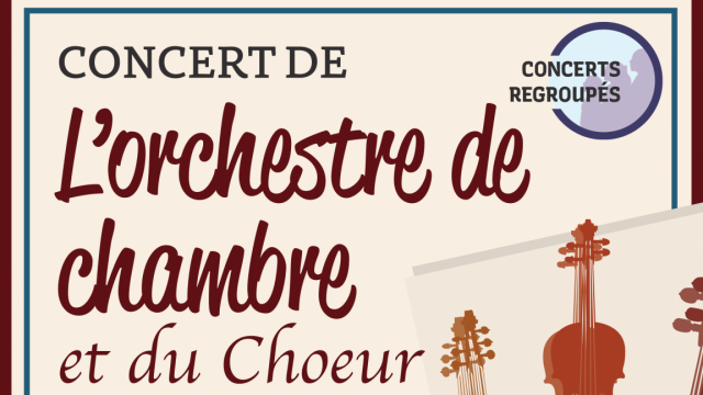 affiche du concert